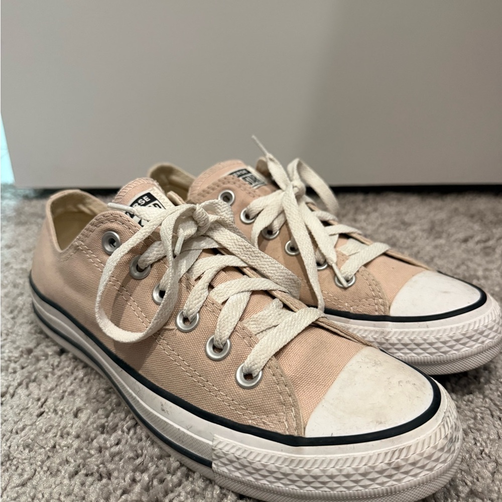 Converse Rose pink/Beige Low-Top Sneakers
